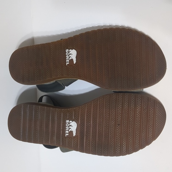 Sorel Ella Cross Ankle Strap Flat Sandal women size 6.5 - Picture 6 of 7